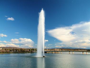Lake Burley Griffin Fountain, Canberra, Australian Capital Territory - 2